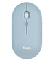 Миша бездротова Trust Puck, Blue, USB (2.4GHz) / Bluetooth, оптична, 800 - 1600 dpi, 4 кнопки, гніздо для зберігання приймача, акумулятор (24126) - изображение 1