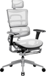 Fotel biurowy ergonomiczny Diablo Chairs V-Master Black-White (5904405577172) - obraz 1