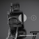 Fotel biurowy ergonomiczny Diablo Chairs V-Master Black-Gray (5902560334494) - obraz 9