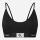 Biustonosz damski bez fiszbin Calvin Klein Underwear 000QF7216E-UB1 XS Czarny (8720107330481) - obraz 4