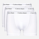 Zestaw majtek męskich typu bokserki Calvin Klein Underwear 0000U2662G-100 L 3 szt Białe (5051145189223) - obraz 1