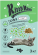 Наповнювач для котячого туалету Kitty Kiss Tofu соєвий тофу з ароматом м'яти 3 кг KK8246 - зображення 2