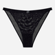 Majtki bikini damskie przezroczyste Esotiq 41835-99X XL Czarne (5903972292563) - obraz 6