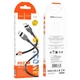 Кабель HOCO Type-C to Lightning Energy silicone charging data cable X109 |3m, 27W| 4976131 - изображение 2