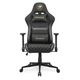 Кресло игровое Cougar Armor One V2 Gold F, геймерское, текстильная ткань, стальной каркас, черный - изображение 1