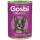 Вологий корм для собак Gosbi Plaisirs Turkey Tuna 400 г - зображення 1
