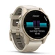 GPS смарт-годинник GARMIN fenix 8 43mm, AMOLED, Saph, SftGldSS/FgGry, FogGry/DkSndbnd - зображення 2
