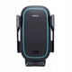 Автомобільний тримач з Бездротовим ЗП Baseus Milky Way Pro 15W black - зображення 1
