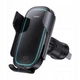 Автомобільний тримач з Бездротовим ЗП Baseus Milky Way Pro 15W black - зображення 3
