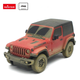 Машинка на управлении Jeep Wrangler JL 1:24 Rastar 79500-4 красный Грязная версия - изображение 2