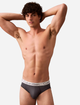 Набор трусов-брифов мужских Calvin Klein Underwear 62022744(Black-Peacoat -Turbulence-Black) M 4 шт Разноцветный (196807559916) - изображение 2