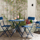 Стіл садовий прямокутний SUNDSO IKEA 605.825.85 темно-синій - зображення 5