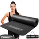 Коврик для фитнеса и йоги EasyFit NBR 10 мм Черный 4631026 - изображение 1