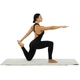 Коврик для фитнеса и йоги Bloom Flowers Yoga Mat 7031 размер 183x66x0,7см White-Brown - изображение 7
