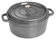 Garnek żeliwny  Staub La Cocotte okrągły grafitowy 6.7 l (3272341028181) - obraz 1