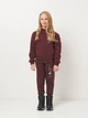 Детское теплое худи на флисе для девочки Nike K Nsw Club Flc Hdy Mlogo HQ0970-652 128-137 см Коричневое (197601380942) - изображение 3