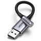 Звуковая карта Ugreen CM477 USB AUX jack TRRS Mic + Ear KT0210 25см Black (30757) - изображение 3