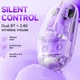 Беспроводная USB Мышь hoco. GM29 Mysterious, Bluetooth/2.4G USB, тихий клик, сенсор MX8650, 800/1200/1600 DPI Romantic Purple - изображение 3