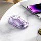 Беспроводная USB Мышь hoco. GM29 Mysterious, Bluetooth/2.4G USB, тихий клик, сенсор MX8650, 800/1200/1600 DPI Romantic Purple - изображение 6