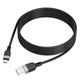 Кабель Hoco X109 USB - Micro USB, силиконовый, 2 м, черный, для зарядки и передачи данных - изображение 1