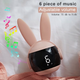 Аккумуляторний нічник-часи VHG F9, Rabbit Alarm Clock and Night Light, Pink - зображення 7