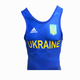 Трико борцовское Adidas UWW Ukraine Blue XL - изображение 2