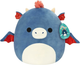 Maskotka Squishmallows Smok Carin 40 cm (196566215153) - obraz 1