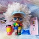 Игровой набор Lol Surprise Hairgoals M.C. NYC series 2 makeover color change glitter doll Sunshine omg mga - изображение 3
