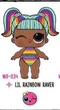 Игровой набор Lol Surprise winter disco lils rainbow raver queen lil sis зимняя дискотека Винтер диско кукла - изображение 4