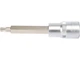 Головка торцева квадрат 1/2 "TORX" подовжена Т40, L= 100 мм YATO (YT-04324) - зображення 2
