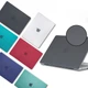 Чехол Carbon Fiber Case для MacBook Pro 13.3" A1706 / A1708 / A1989 / A2159 / A2289 / A2251 / A2338 / M2 A2338 Белый - изображение 2