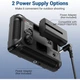 Накамерный видеосвет LED — PT-176S 5 COLORS (11W/1320LM/LED176 PCS/3200K-5600K)LED DISPLAY BATTERY NP-F550+CHARGER - изображение 5