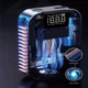 Автомобільний компресор насос Earldom ET-V2 Car Air Pump 2500 mAh Black - изображение 7