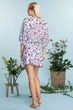 Халат Key 46/48(L/XL) Белый микс (108113) - изображение 2