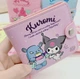 Детский кошелек на кнопке MINISO Kuromi картхолдер / визитница для карт и денег с аниме персонажем Sanrio Куроми, фиолетовый (96539229) - изображение 5