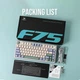 Клавиатура AULA F75 White-Green Игровая Безпроводная Механичиская. 2.4G/Bluetooth/Кабель RGB REAPER Свитчи - изображение 9