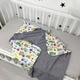 Детское махровое полотенце 100х100 см Oh My Kids "Машинки" - изображение 6