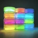 Набор люминесцентных пигментов (люминофор) Tricolor Glow Box для маникюра 12 шт * 5 г (1 набор) - изображение 8