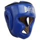 Шлем боксерский с полной защитой кожаный BOXER 2033-N Элит (р-р L, синий) - изображение 1