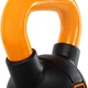 Гиря тренувальна цільна обгумована з пофарбованою ручкою LiveUp Urethane competition kettlebell UAZE5336-4 4кг - зображення 6