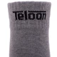 Носки спортивные мужские высокие TELOON TSS001 39-44 (нейлон, хлопок, серый) - изображение 5