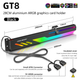 Опора відеокарти Coolmoon GT8 ARGB Black - зображення 2