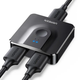 HDMI сплітер двонаправлений Ugreen CM311 з кабелем 1м, 2 In 1 Out HDMI Switcher Black 4K@60Hz (70607) - зображення 2