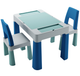 Комплект детской мебели (стол, 2 стула) Tega Baby Teggi Multifun Turquoise-Navy (TI-011-173) - изображение 1