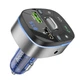 FM модулятор HOCO E71, BT 5.0, QC, AUX (синий) - изображение 1