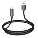 Кабель Hoco U125 Benefit charging data cable with display iP Black - изображение 3