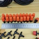 Набор капельного микро полива 4/7 мм из 149 единиц для сада (шланг, форсунки, капельницы, колышки, муфты) - изображение 4