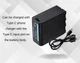 Аккумулятор NP-F980 NP-F970 NP-F960 с функцией Powerbank и USB для камер SONY и LED света 10000 ma (001) - изображение 2
