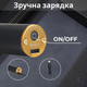 Триммер для стрижки VGR V-179 аккумуляторный с насадками, черный - изображение 4