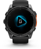 Smartwatch Garmin fenix 8 51mm AMOLED Slate Grey with Black Silicone Band (010-02905-00) - obraz 4